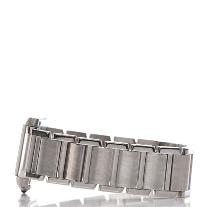 Cartier Stainless Steel 25mm Tank Francaise Quartz Watch 3 of 7