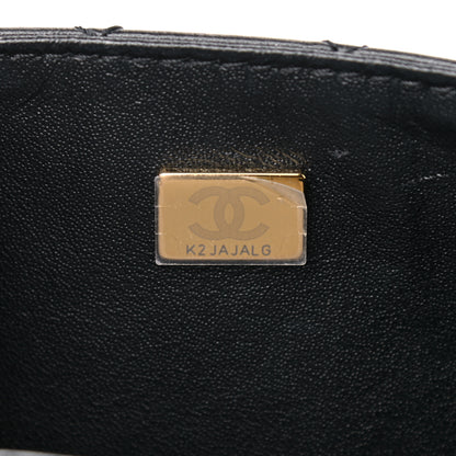 Chanel Aged Calfskin Quilted 2.55 Reissue Mini Flap Black 9 of 12