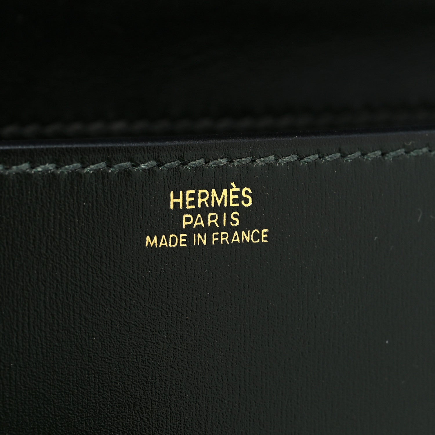 Hermes Tadelakt Medor 23 Clutch Vert Fonce 6 of 10
