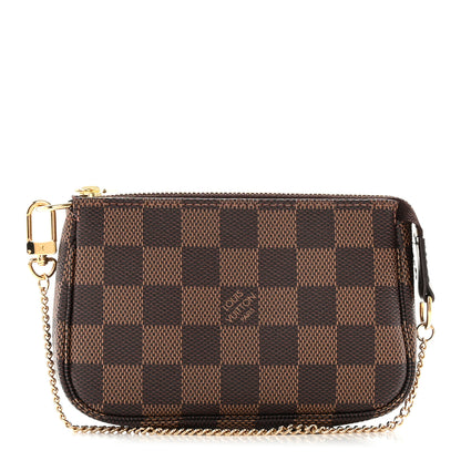 Louis Vuitton Damier Ebene Mini Pochette Accessories 1 of 7