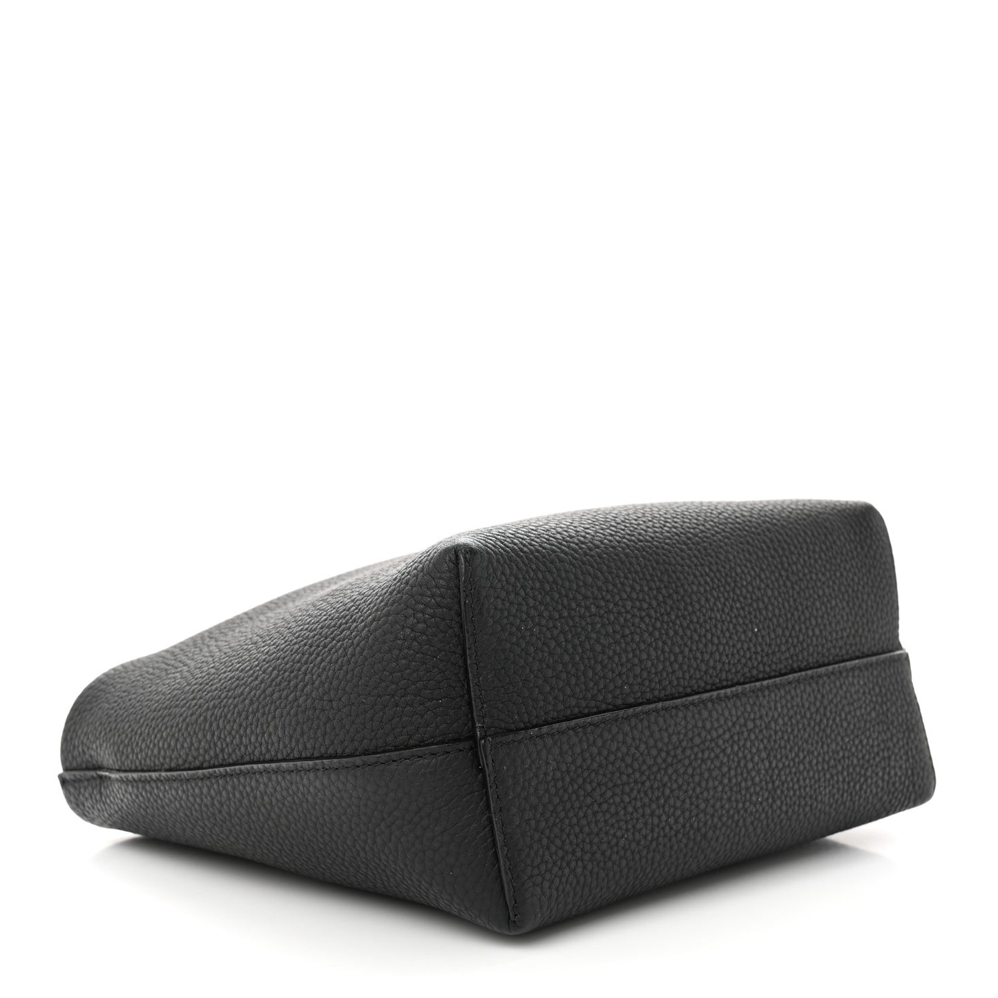 Grained Calfskin Small Park Tote Black