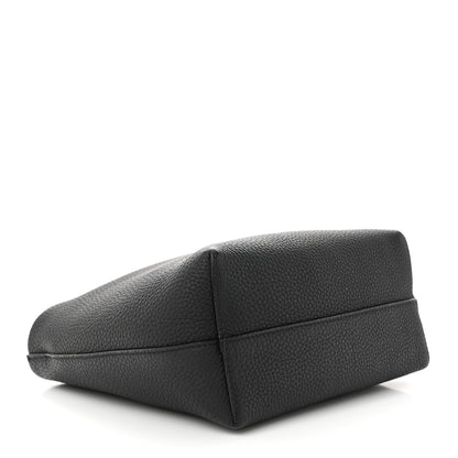 The Row Grained Calfskin Small Park Tote Black 4 of 12