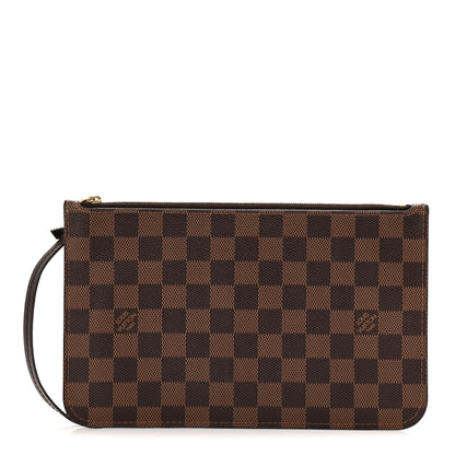 Louis Vuitton Damier Ebene Neverfull MM GM Pochette 1 of 7