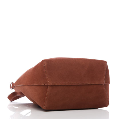 Mansur Gavriel Suede Mini Bucket Bag Brick 4 of 8