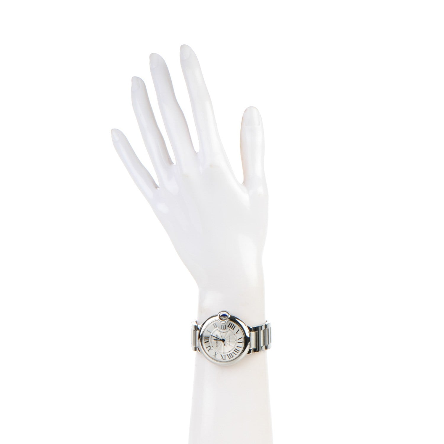 Cartier Stainless Steel 36mm Ballon Bleu De Automatic Watch 2 of 9