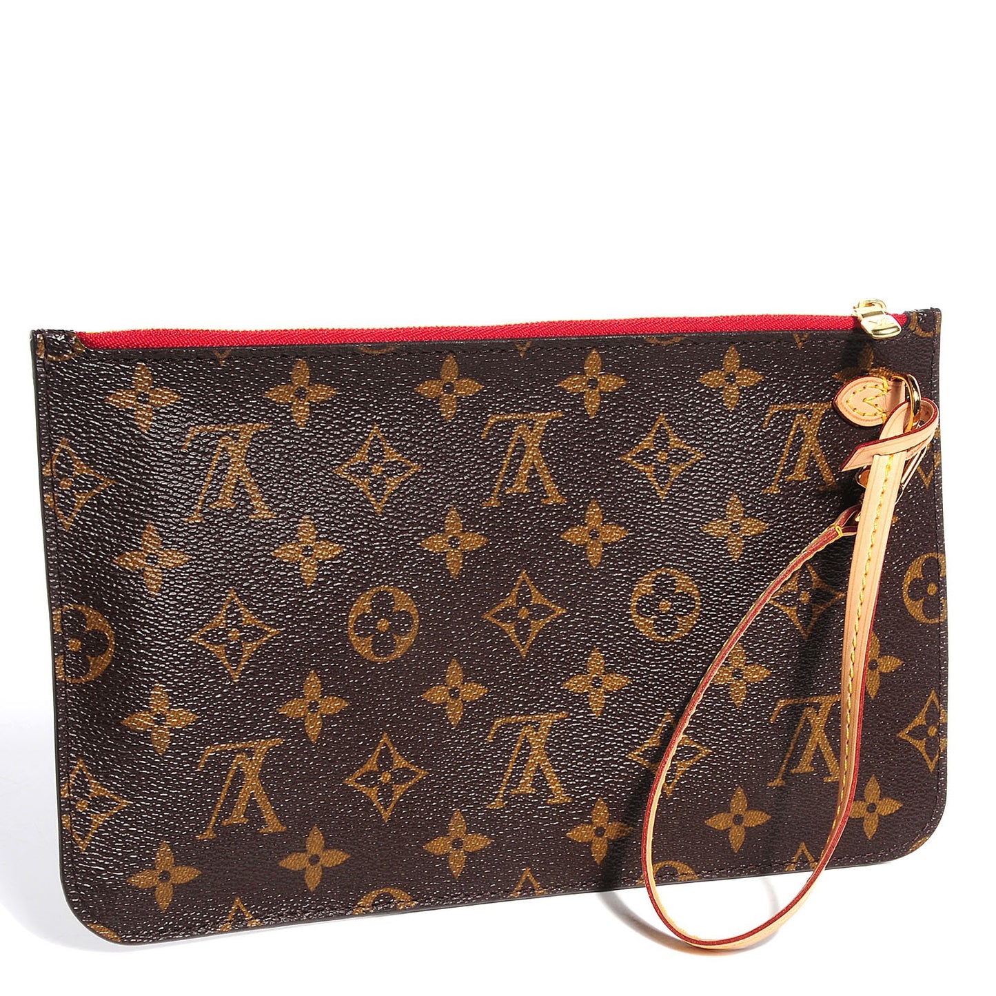 Monogram Neverfull MM GM Pochette Cherry