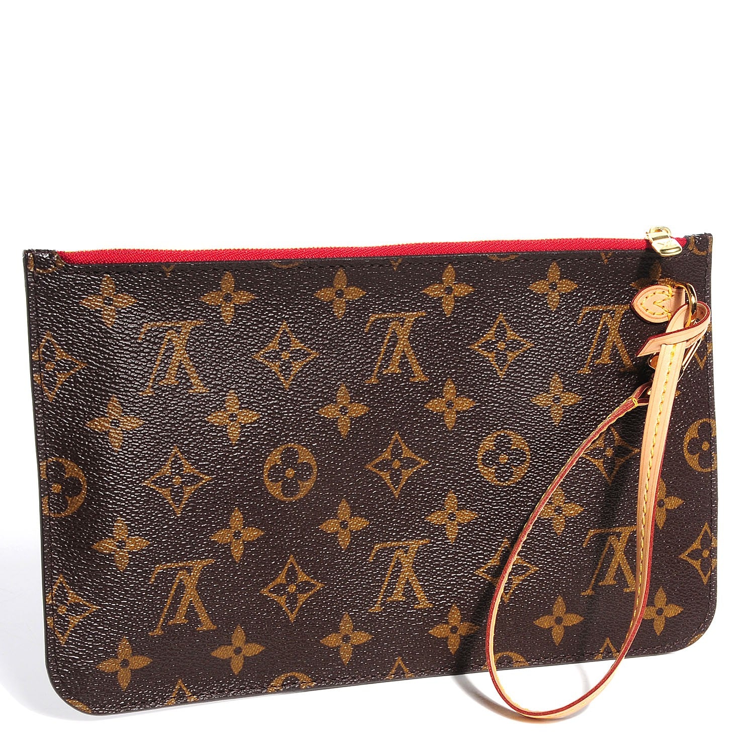 Louis Vuitton Monogram Neverfull MM GM Pochette Cherry 3 of 8