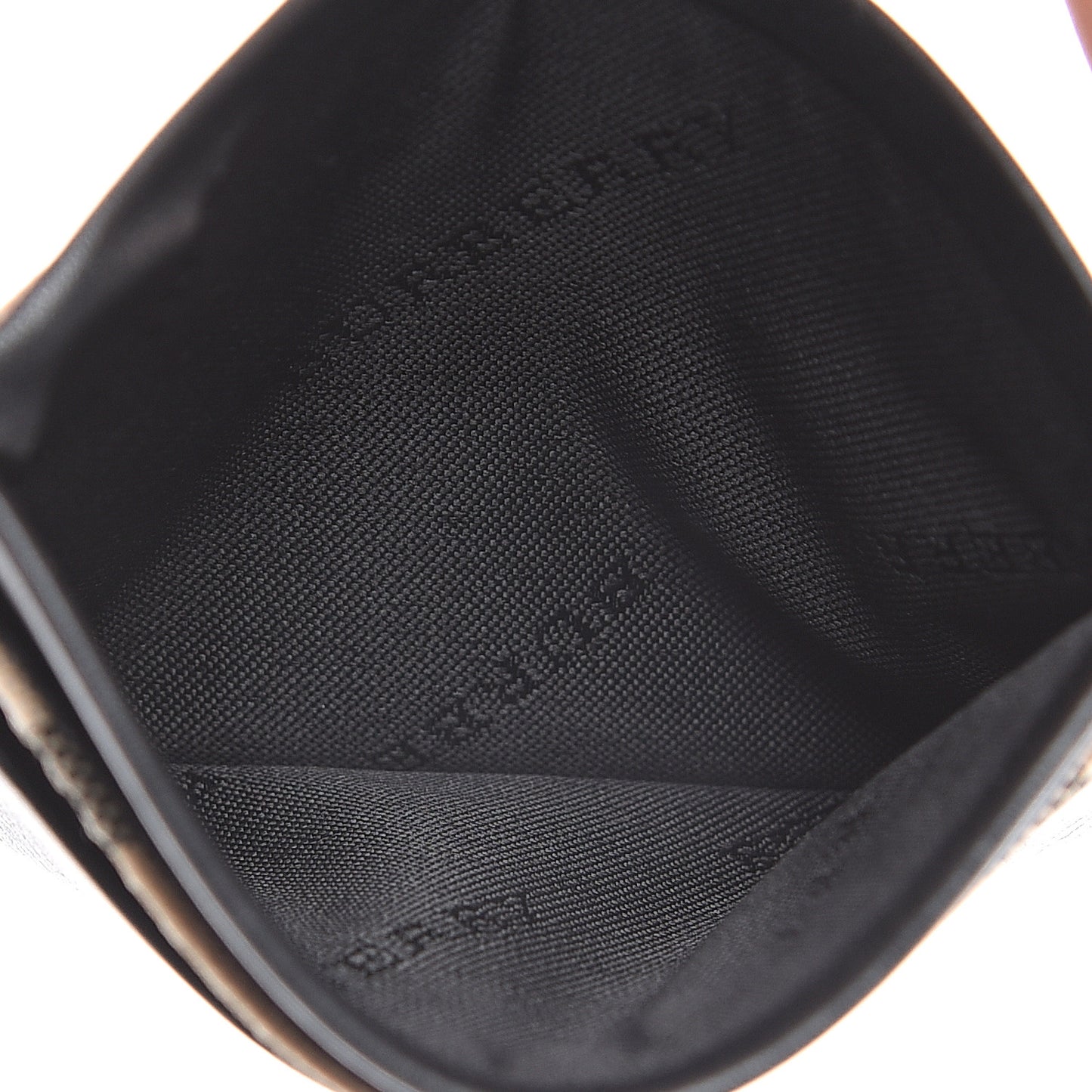 Calfskin Horseferry Check Izzy Card Case Black