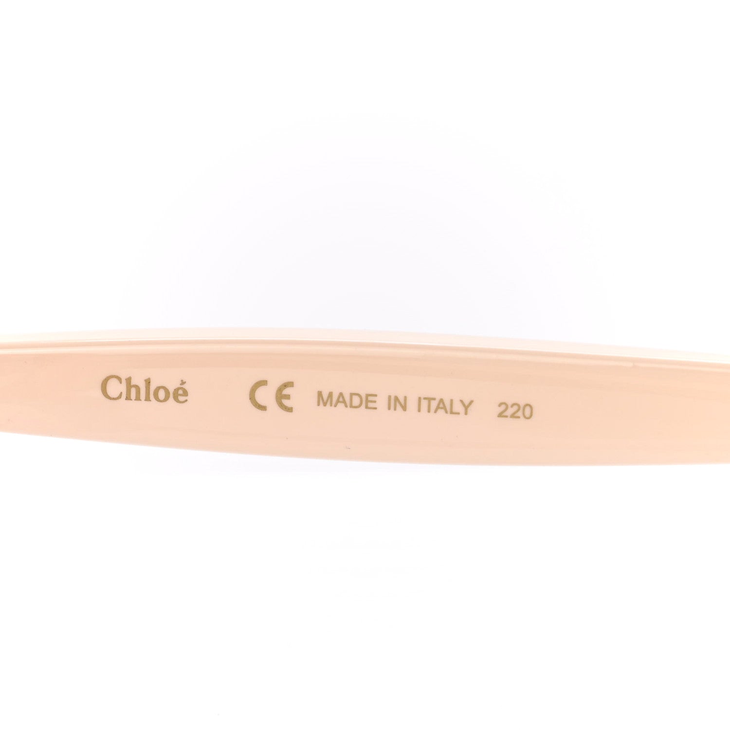 Chloe Oversized Filipine Sunglasses CE763S Cream Pink 6 of 6