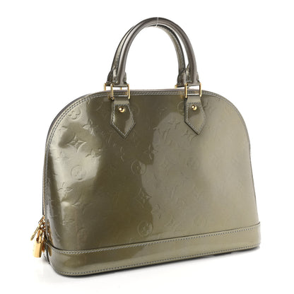 Louis Vuitton Vernis Alma PM Gris Art Deco 2 of 7