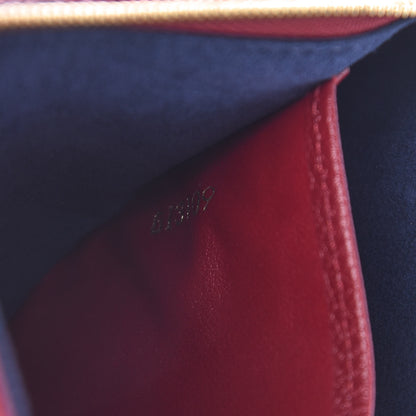 Louis Vuitton Empreinte Double Zip Pochette Cherry Berry 8 of 11