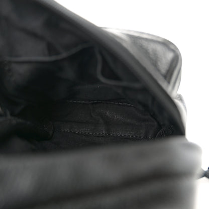 Balenciaga Grained Calfskin Mini Explorer Crossbody Backpack Black 5 of 10