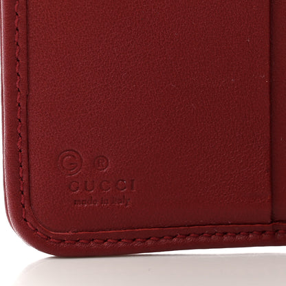Gucci Soft Microguccissima Continental Zip Wallet Red 6 of 10