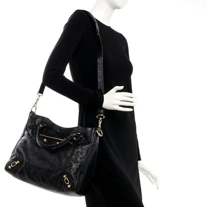 Balenciaga Agneau Giant 12 Gold Hardware Velo Black 2 of 9