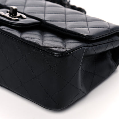 Chanel Lambskin Quilted Mini Rectangular Flap So Black 11 of 13