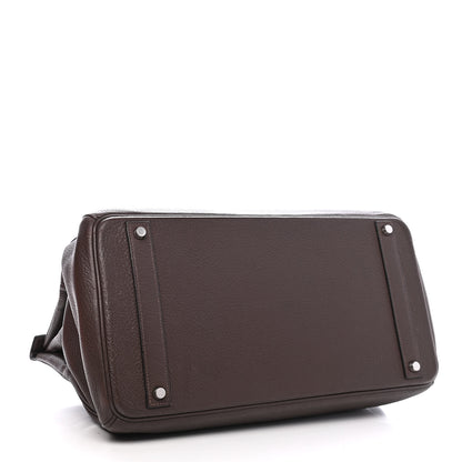 Hermes Togo Birkin 40 Chocolate 4 of 12