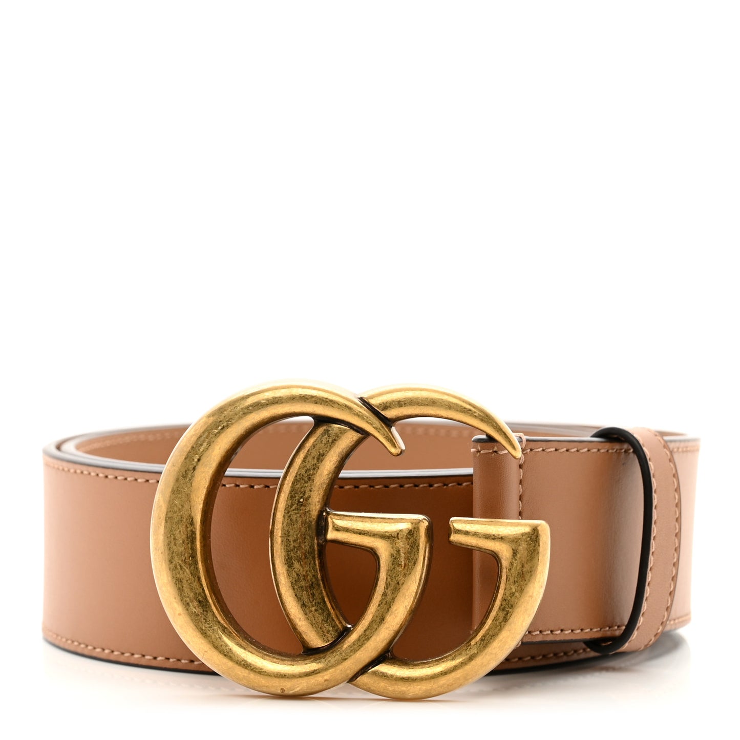 Calfskin Double G 40mm Belt 85 34 Tan