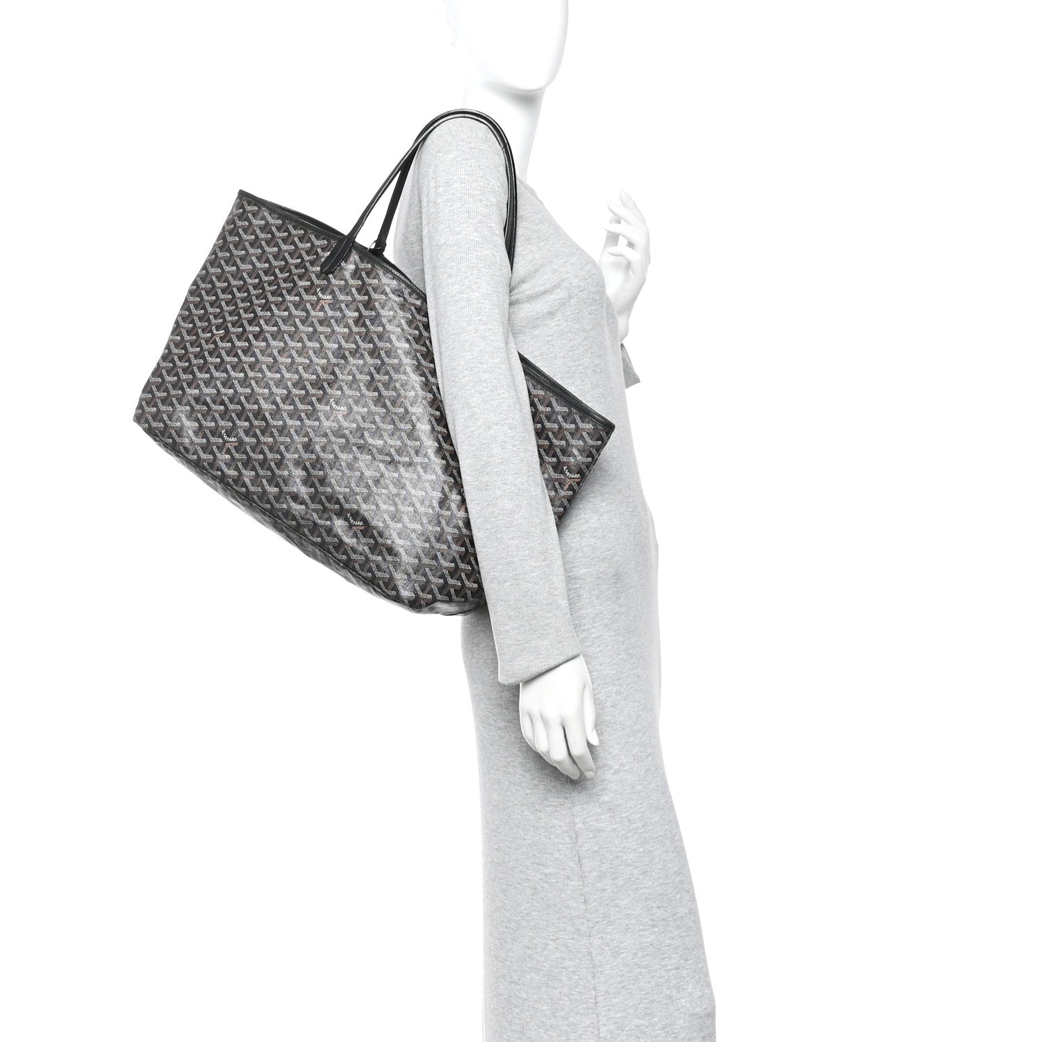 Goyard Goyardine Saint Louis GM Black 2 of 12