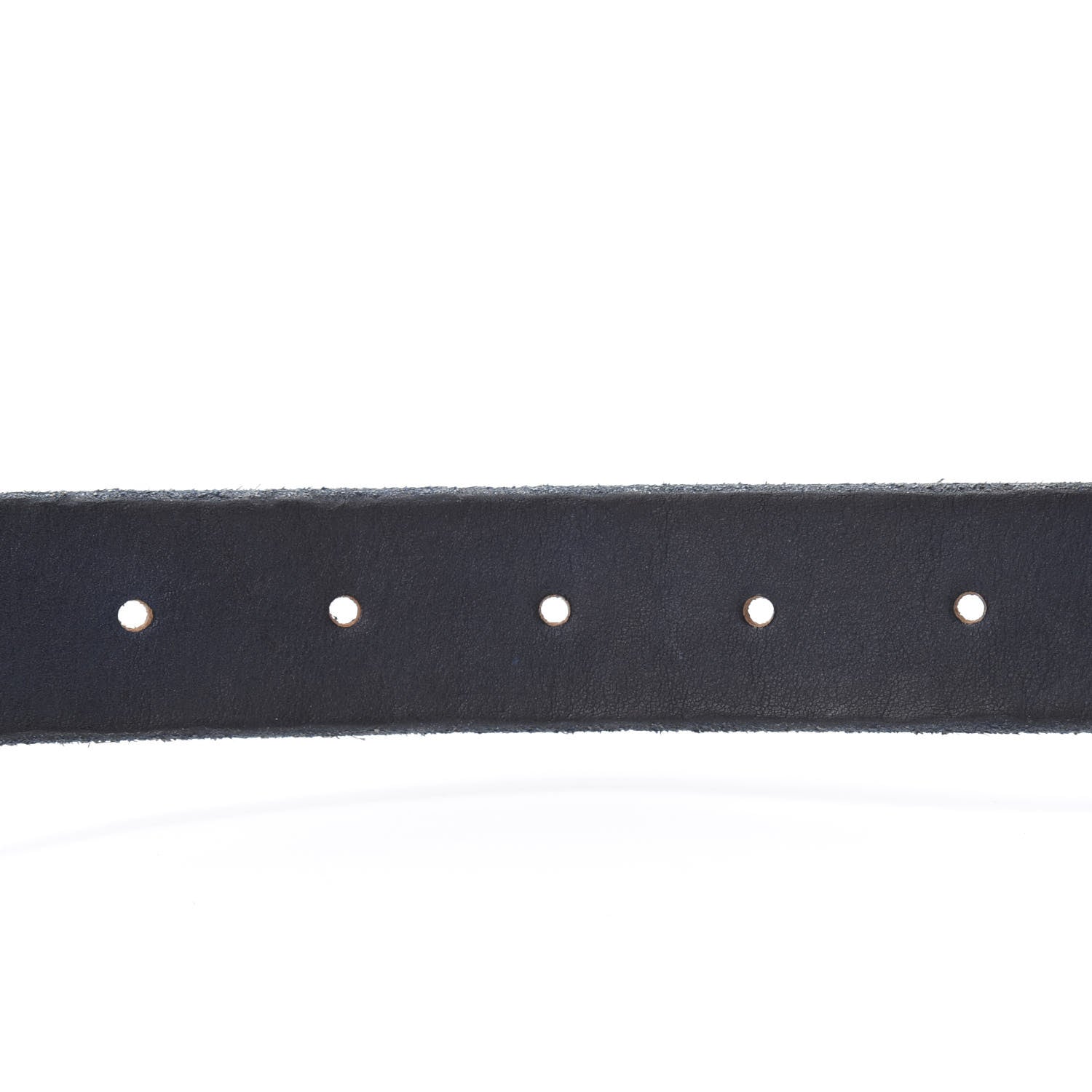 Gucci Cuoio Toscano Nickel Double G 30mm Belt 95 38 Blue 4 of 8