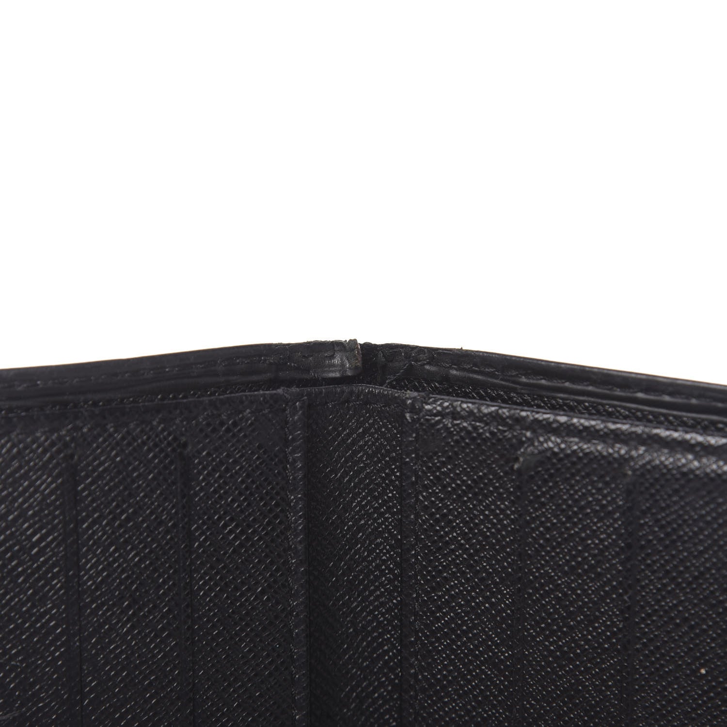 Louis Vuitton Epi 6 Card Billfold Wallet Black 8 of 11