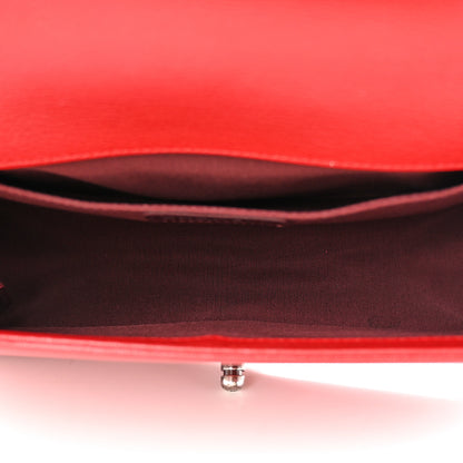 Chanel Goatskin Quilted Patent Medium Duo Boy Flap Red 5 of 14