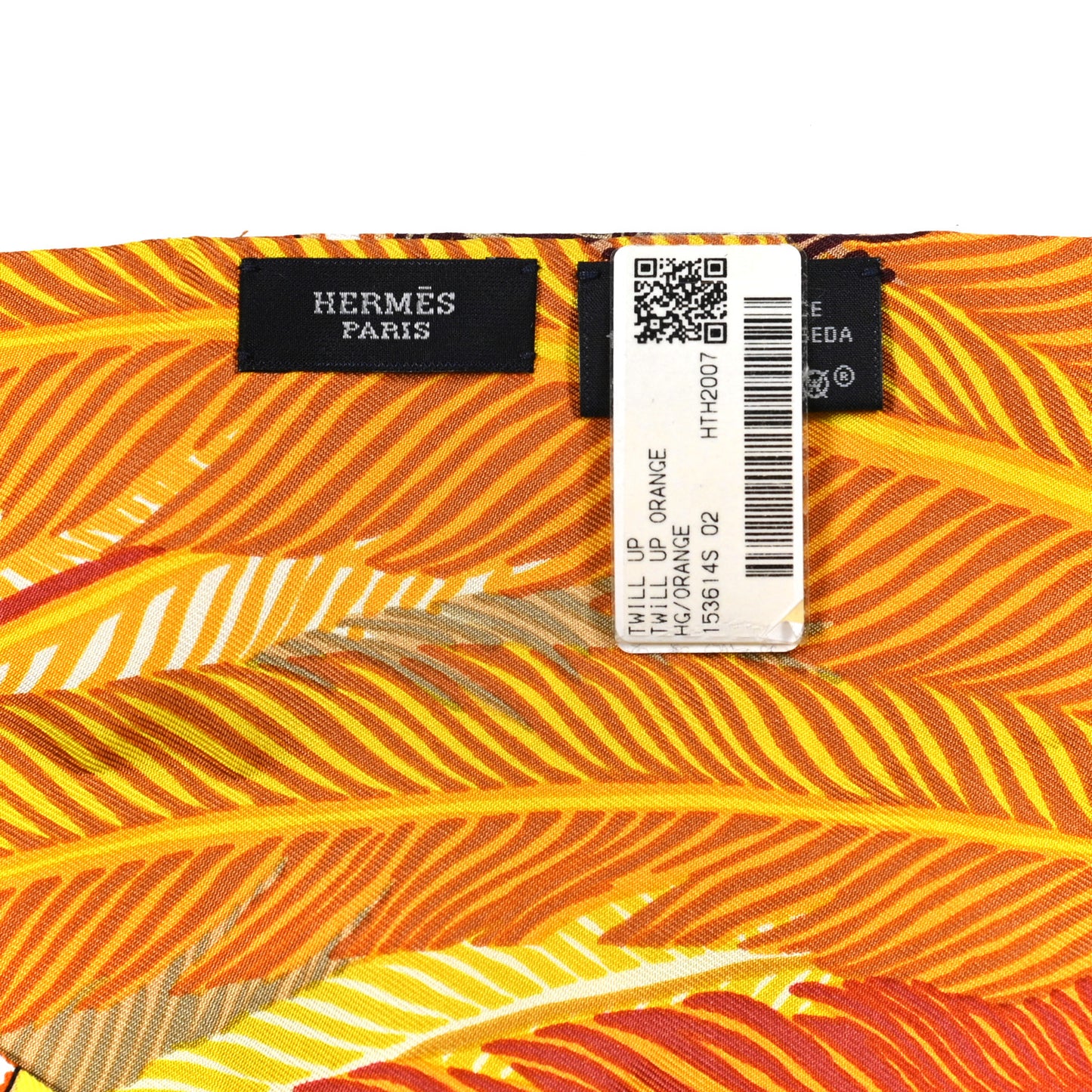 Silk Twill-Up Orange