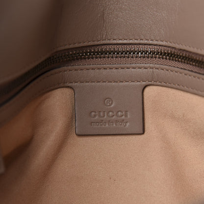 Gucci Calfskin Matelasse Medium GG Marmont Shoulder Bag Porcelain Rose 8 of 11