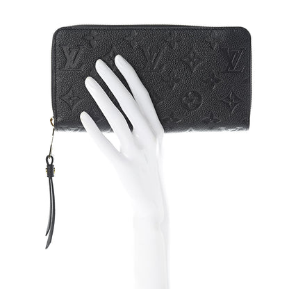 Louis Vuitton Empreinte Zippy Wallet Black 2 of 8