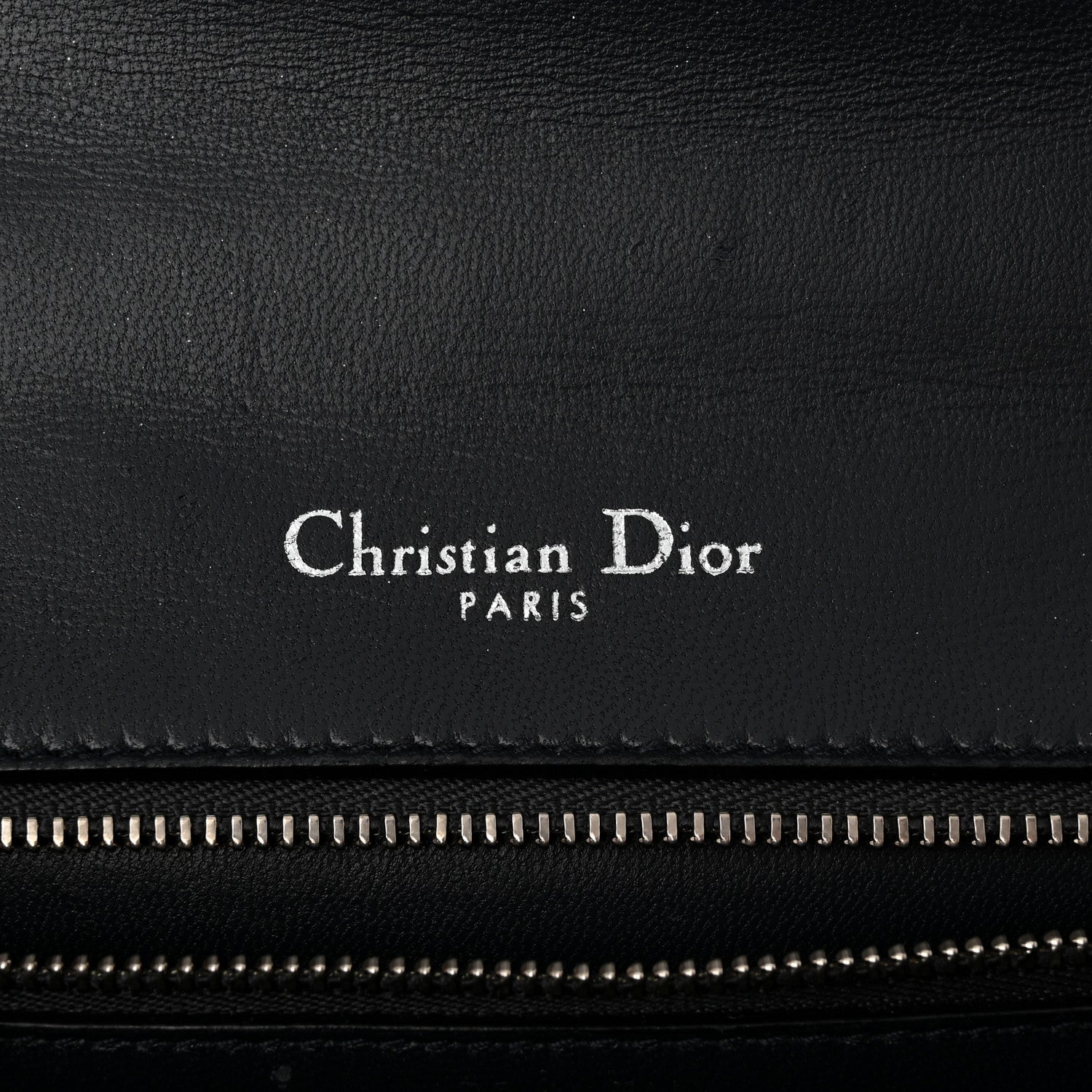 Christian Dior Metallic Patent Micro-Cannage Medium Diorama Flap Bag Silver 6 of 12