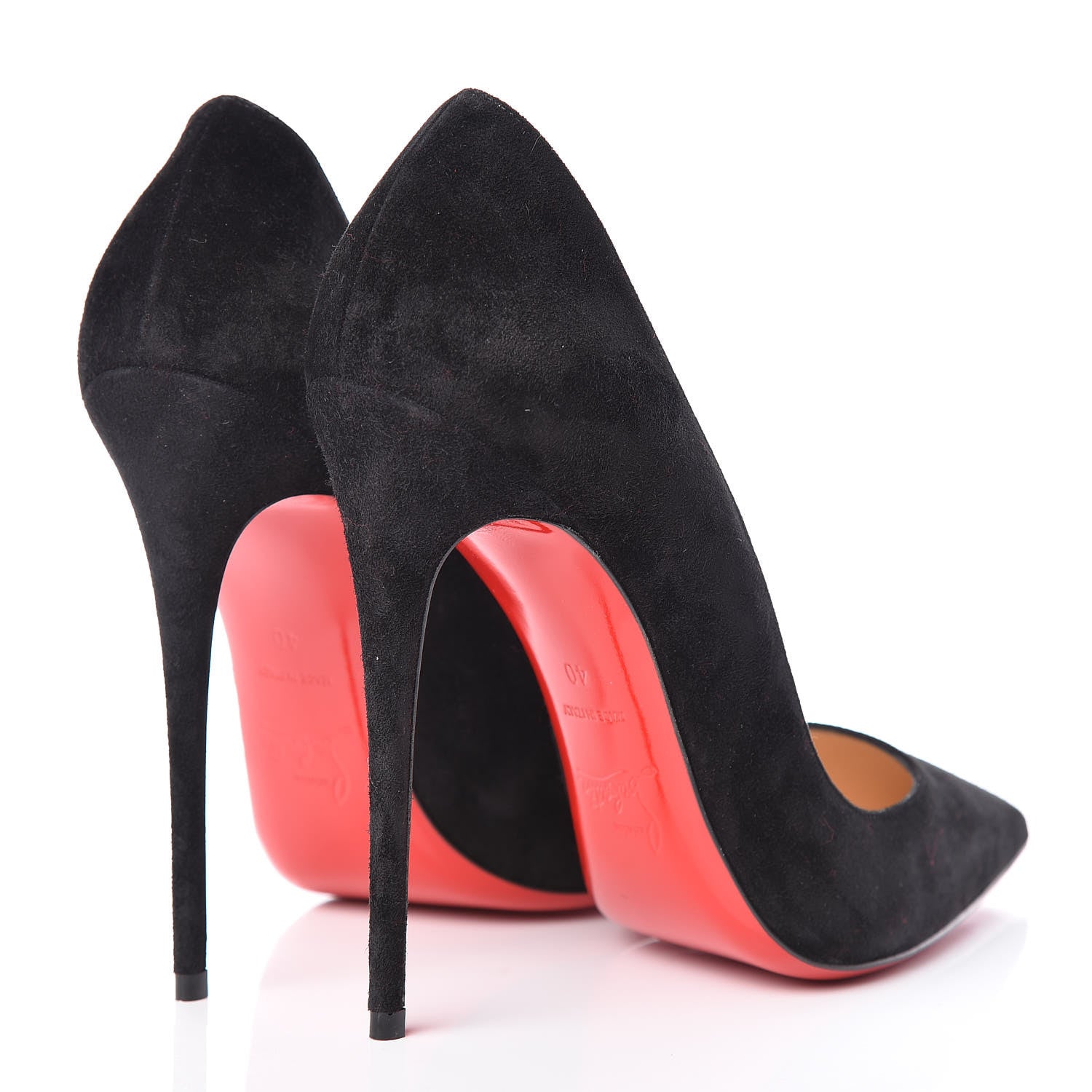 Christian Louboutin Suede So Kate 120 Pumps 40 Black 4 of 8