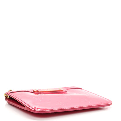 Louis Vuitton Vernis Key Pouch Rose Pop 4 of 12