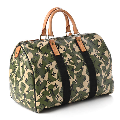 Louis Vuitton Monogramouflage Speedy 35 3 of 12