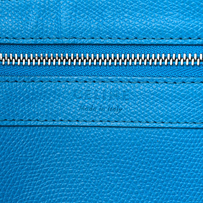 Celine Grained Calfskin Small Vertical Cabas Turquoise 7 of 11