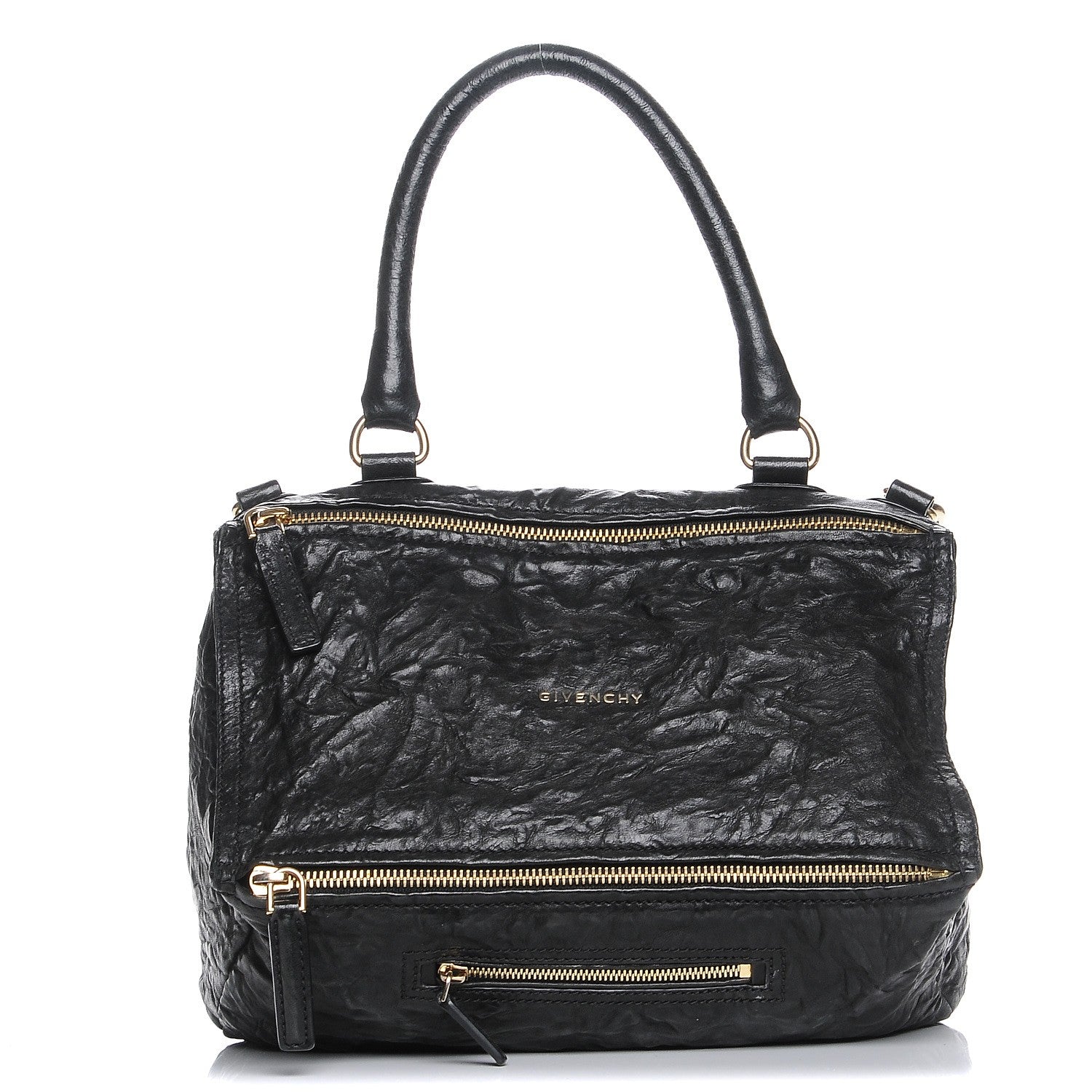 Givenchy Tumbled Sheepskin Medium Pandora Black 1 of 9