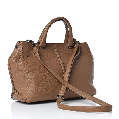 Bottega Veneta Cervo Deerskin Braided Tote Camel 3 of 9