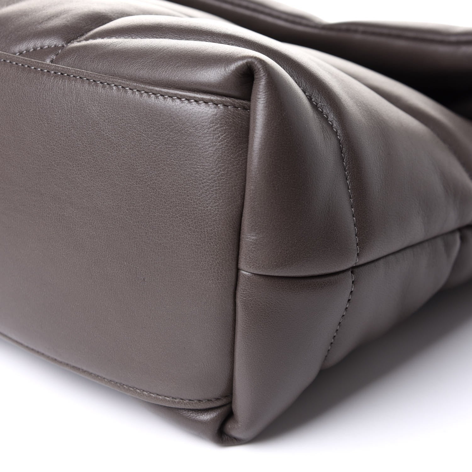 Saint Laurent Calfskin Y Quilted Monogram Medium Loulou Chain Satchel Concrete 11 of 13