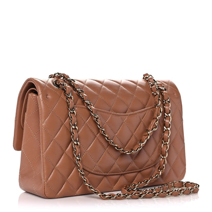 Chanel Lambskin Quilted Medium Double Flap Brown 3 of 11