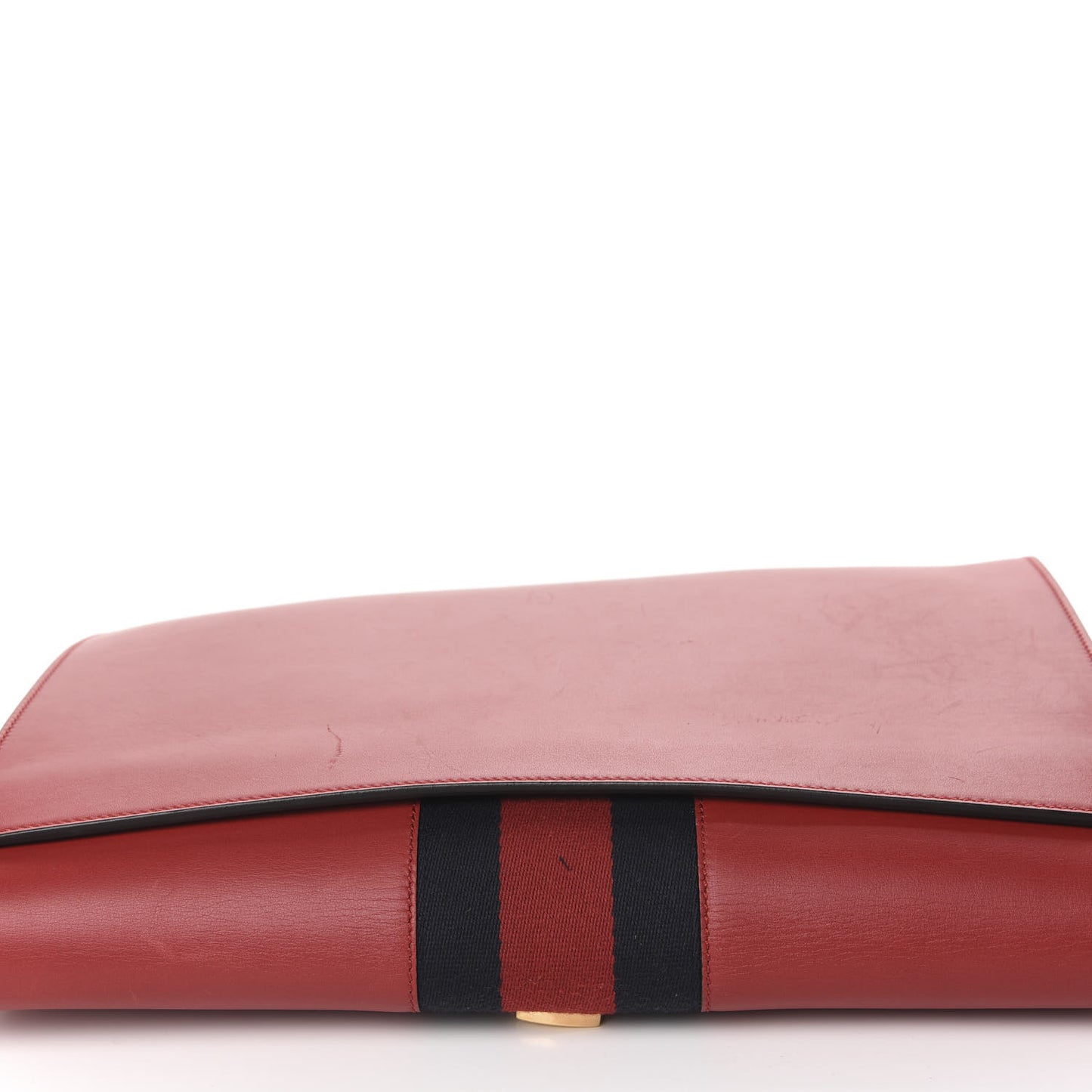 Calfskin Maxi Sylvie Clutch Red