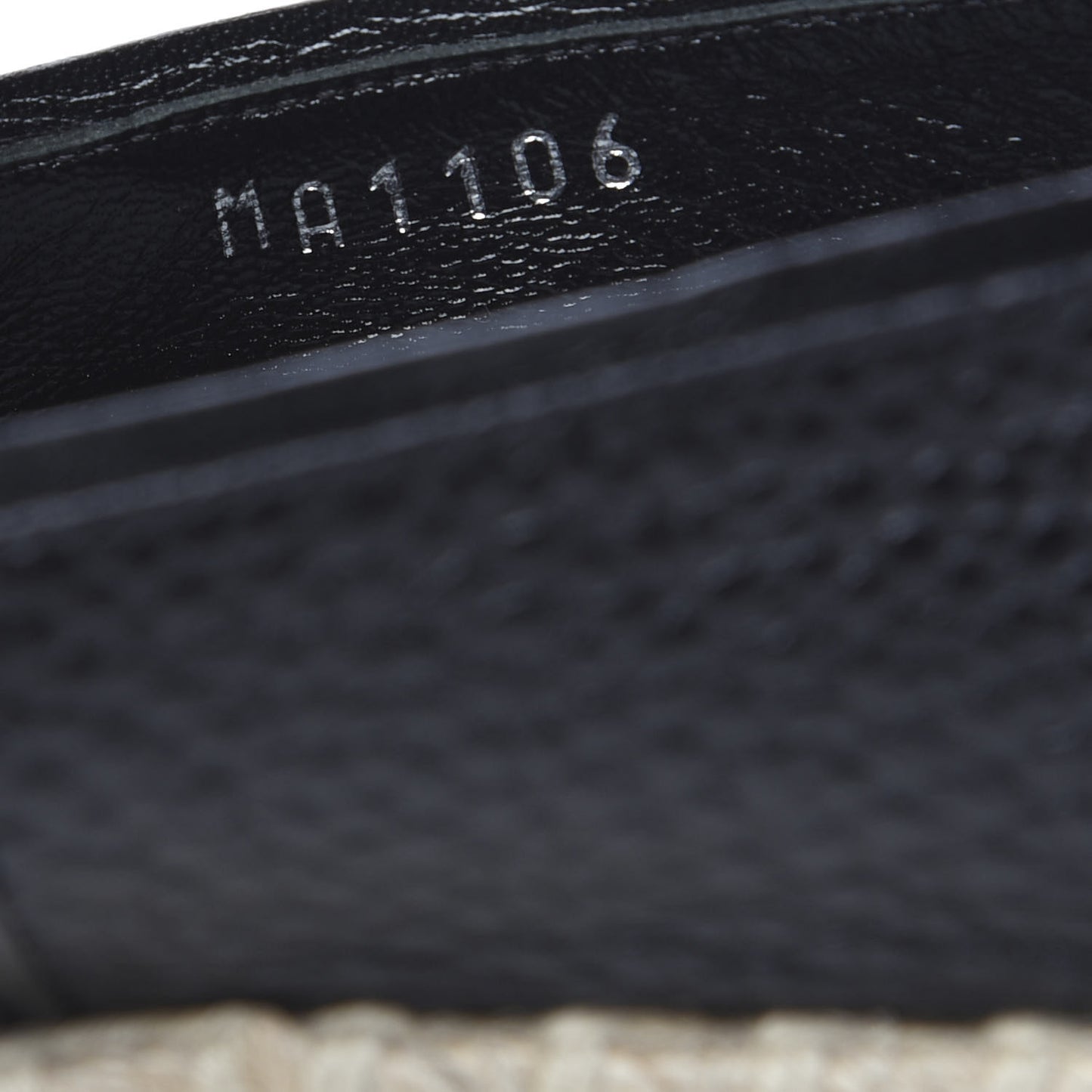 Calfskin Tropical Bloom Espadrille Flat 37 Black