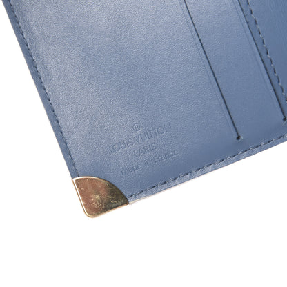 Louis Vuitton Suhali Compact Zipped Wallet Blue 6 of 6