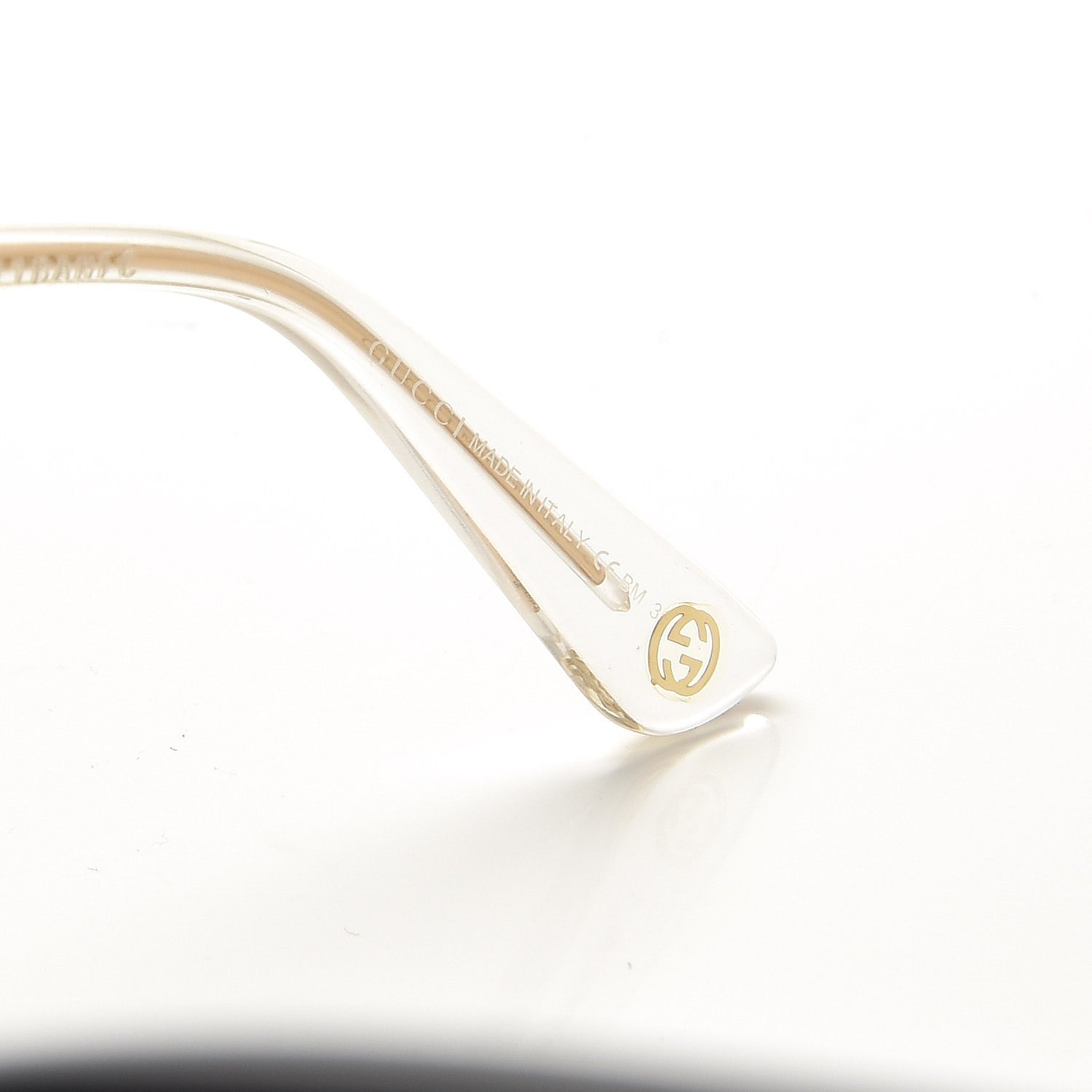 Gucci Crystal Bamboo Cat Eye GG 3771/N/S Sunglasses Gold 8 of 9