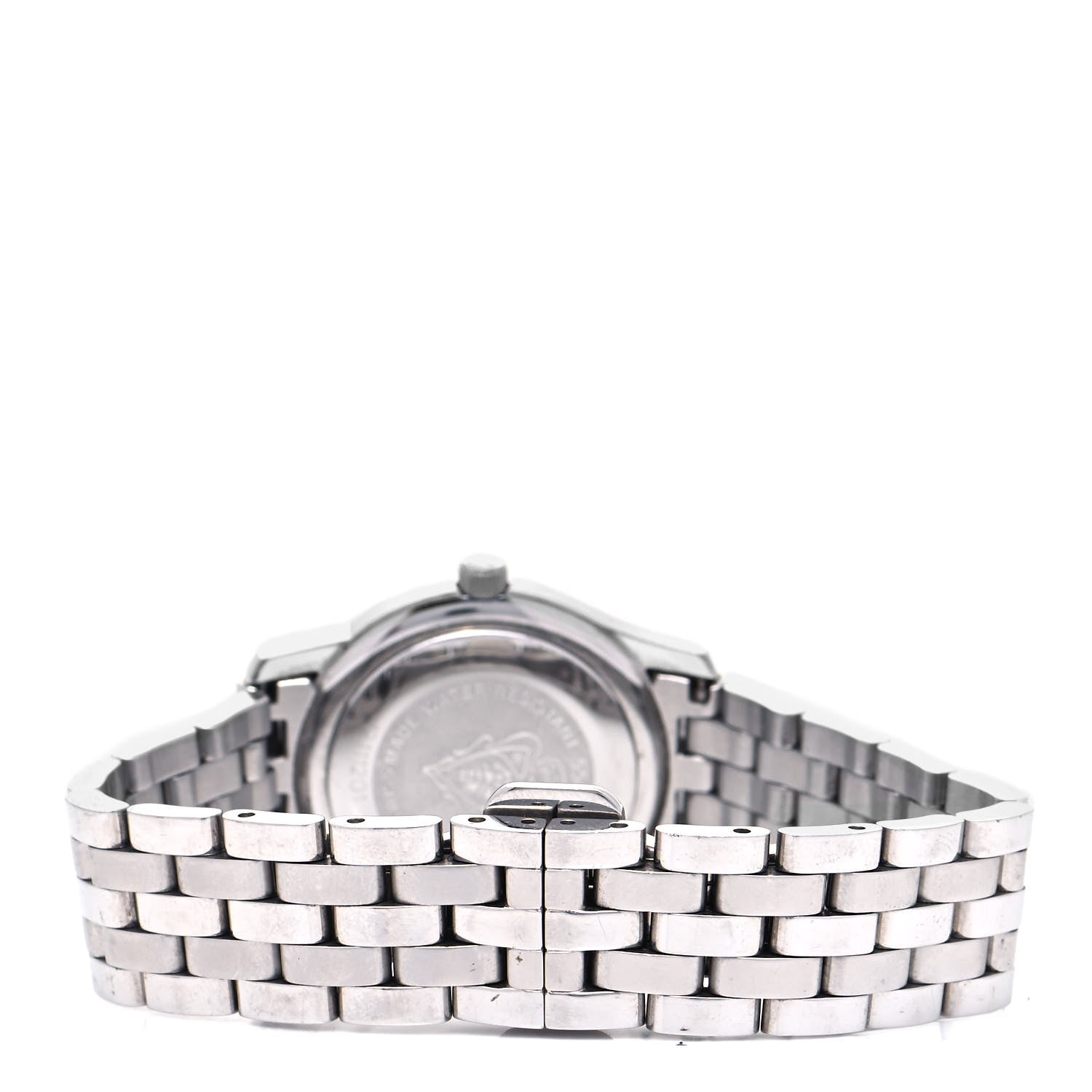 Gucci Stainless Steel Diamond Blue Mother of Pearl 27mm 5500L Quartz Watch 3 of 4