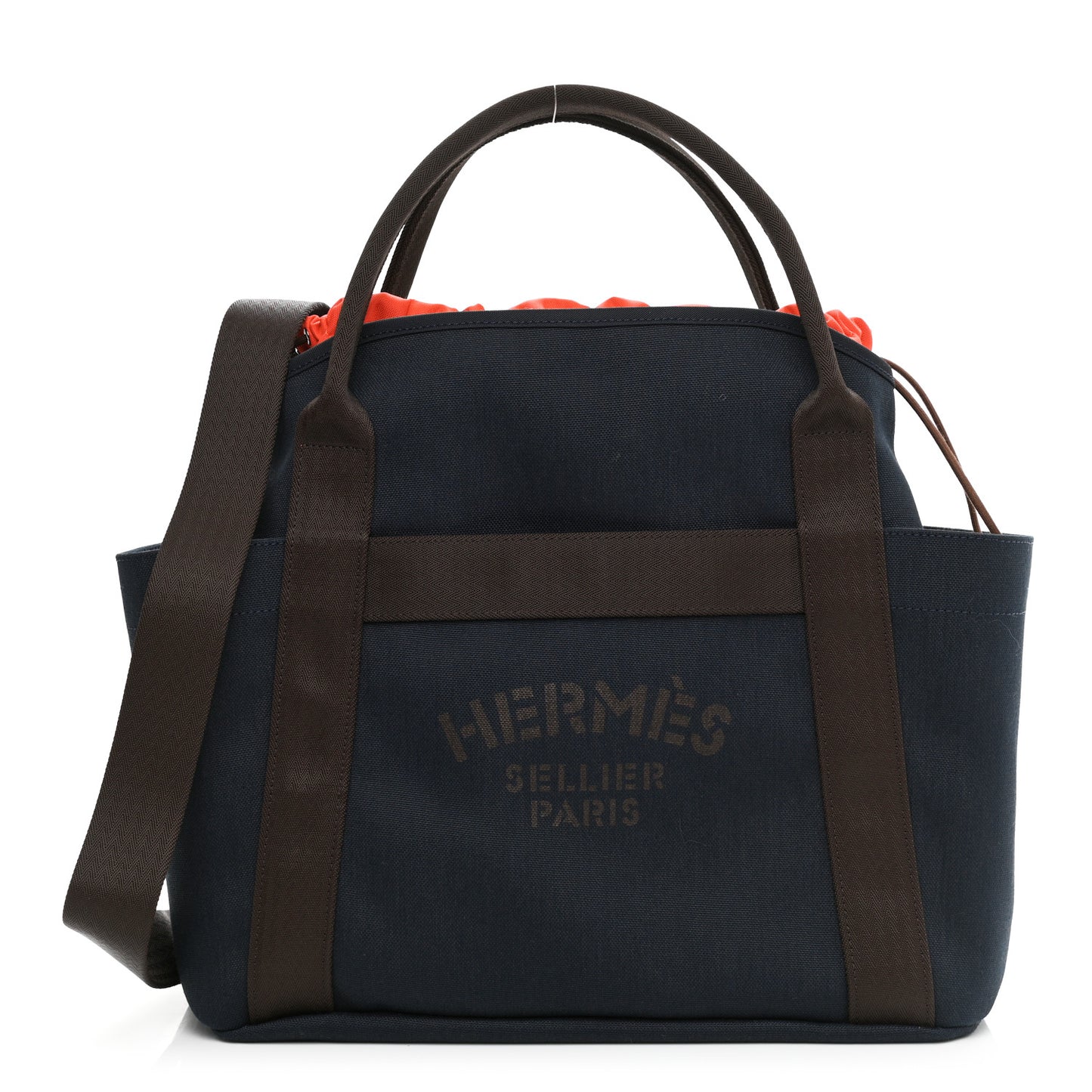 Canvas The Grooming Bag Bleu Navy Feu