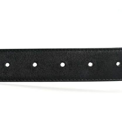 Gucci Calfskin Double G 30mm Belt 80 32 Black 3 of 5