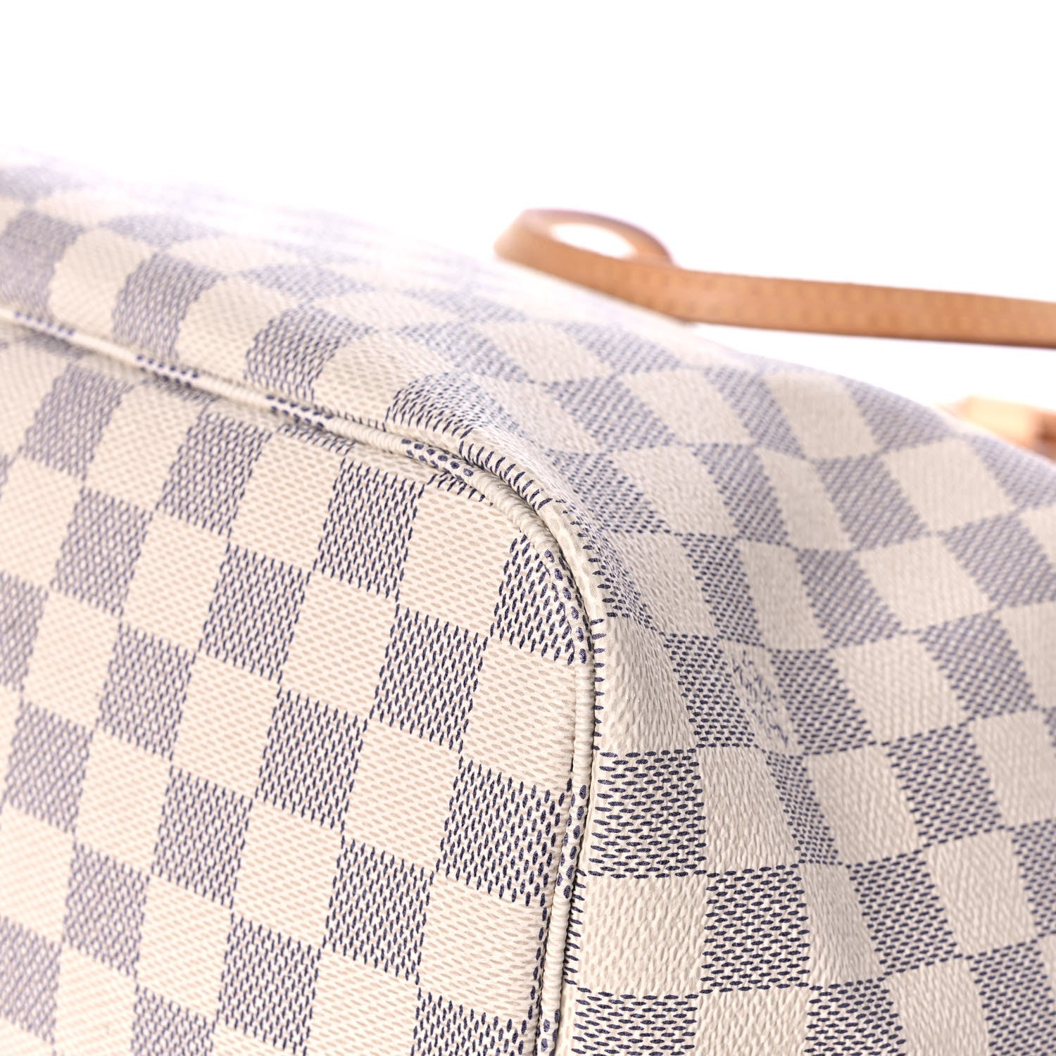 Louis Vuitton Damier Azur Neo Neverfull MM Rose Ballerine 12 of 13