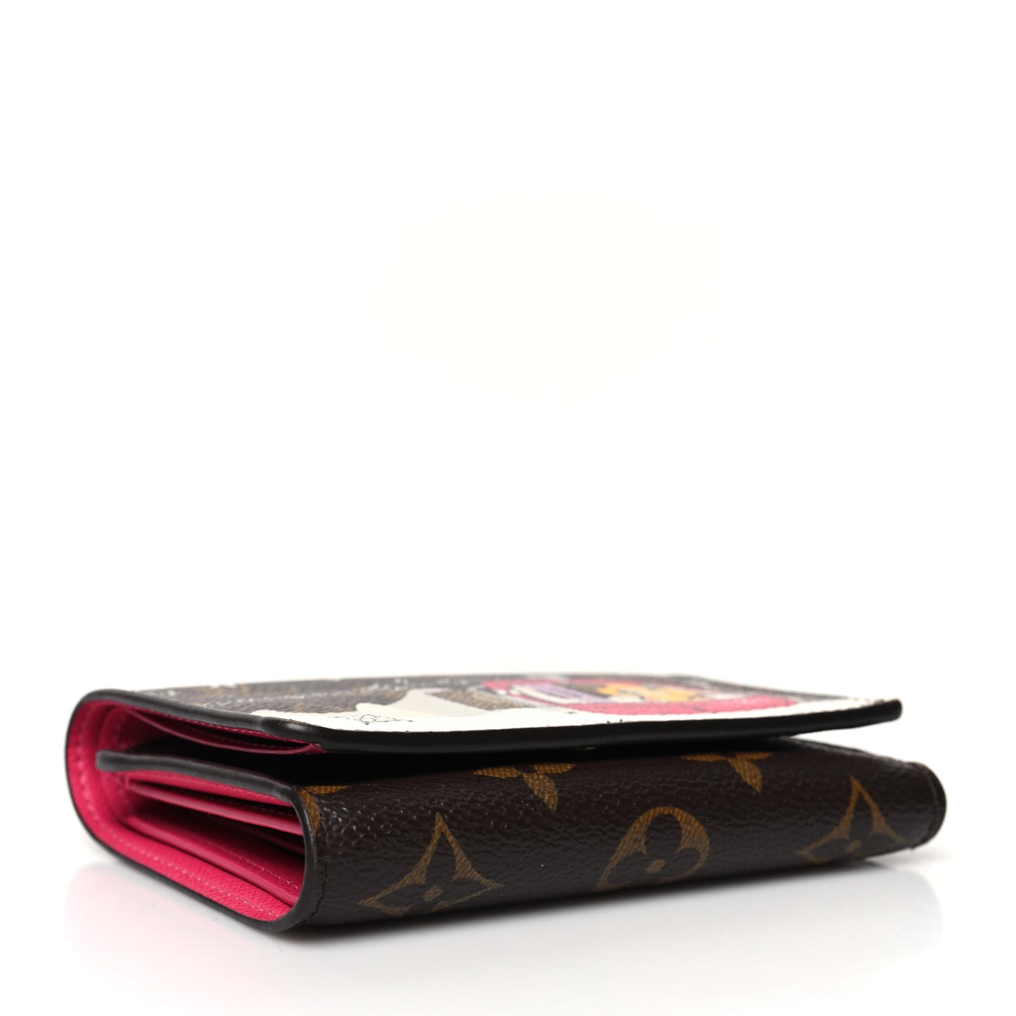 Monogram 2019 Christmas Animation Victorine Wallet Fuchsia