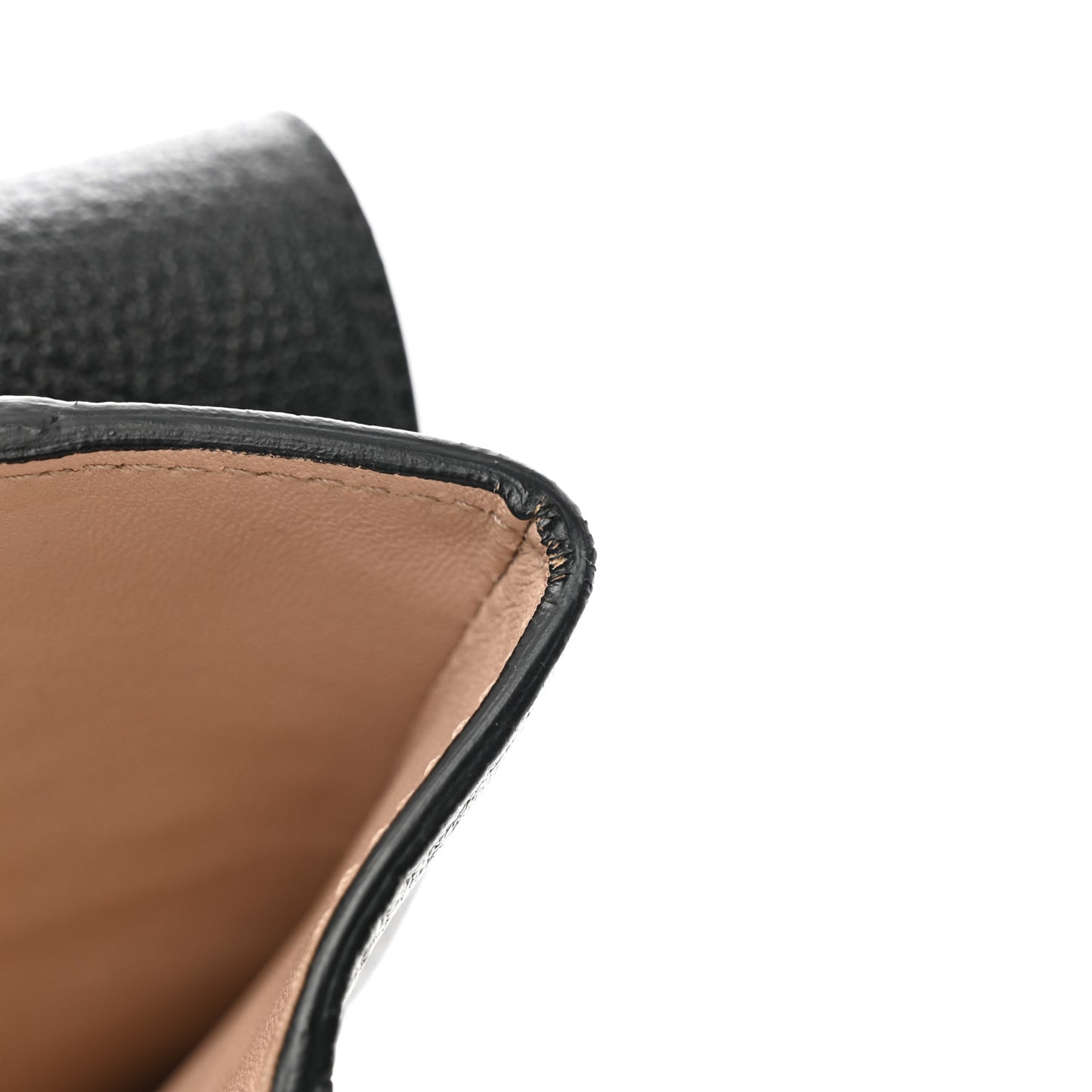 Elsie Goatskin Clutch Black
