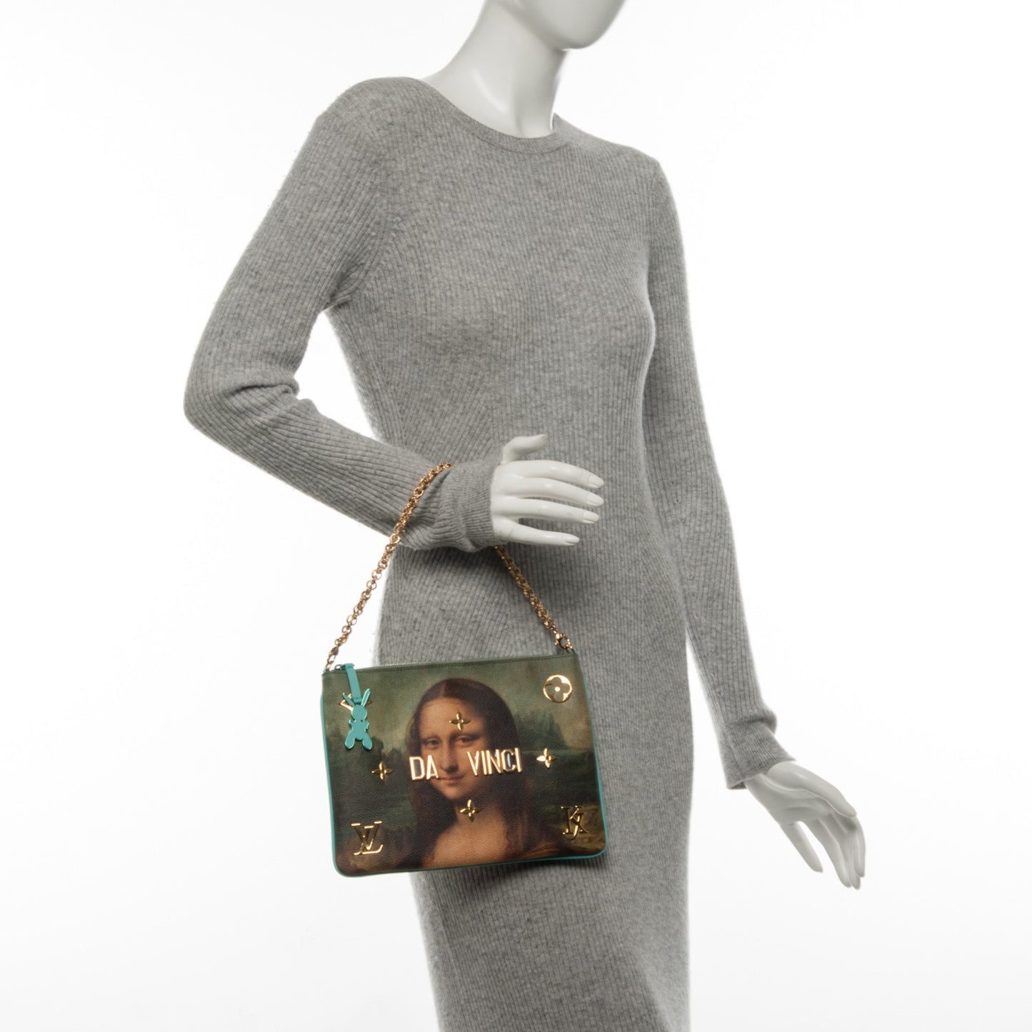 Masters Da Vinci Pochette Clutch Vert D’eau