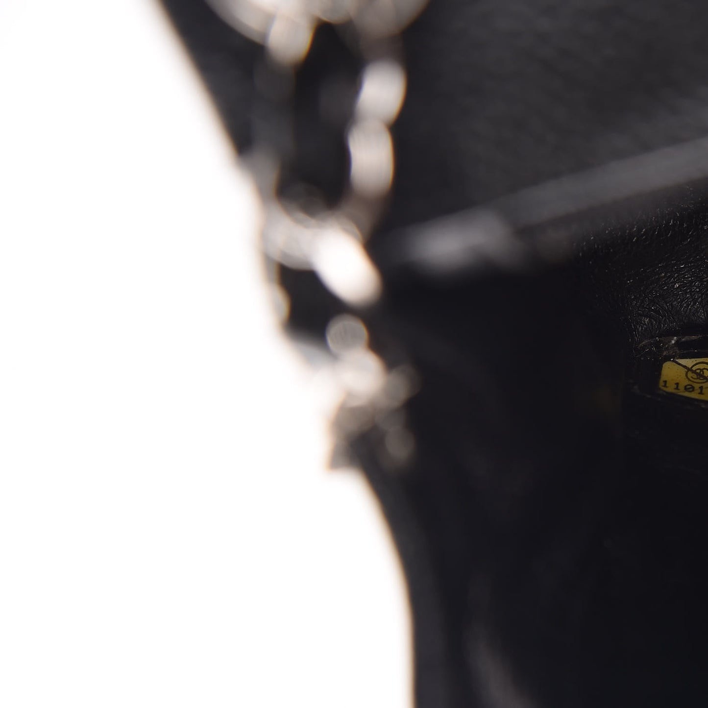 Caviar Quilted Mini Square Flap Black