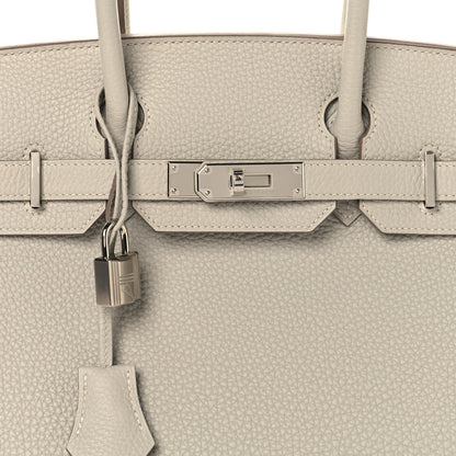 Hermes Togo BIRKIN 30 Gris Perle 8 of 13